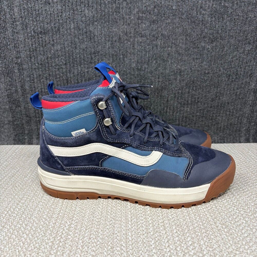 Vans UltraRange EXO High MTE Navy Blue Gum Shoes Boots Men’s Size 10